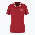 Maglietta donna EA7 Emporio Armani Golf Pro Polo Damier syrah 5