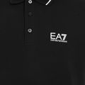 Polo EA7 Emporio Armani Core Identity Piqué Uomo nero 3