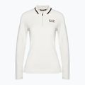Polo Emporio Armani Golf Pro Polo donna EA7 betulla argento manica lunga