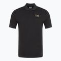 Maglietta EA7 Emporio Armani Train 7 Lines Polo uomo nero 0200