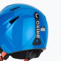 Casco da sci junior Briko Makalu Jr shiny lochmara blue/pomegranate red 8