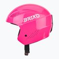 Casco da sci per bambini Briko Elias Jr shiny neon pink 3