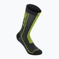 Calze da ciclismo da uomo Alpinestars Summer 22 nero/giallo acido 4