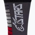 Alpinestars calze da ciclismo da uomo Drop 22 nero/rosso brillante 4