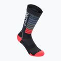 Alpinestars calze da ciclismo da uomo Drop 22 nero/rosso brillante 5