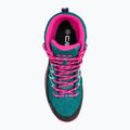 Scarponi da trekking junior CMP Rigel Mid lago / rosa fluo 5