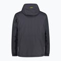 Giacca invernale da uomo CMP Fix Hood grigio scuro 32Z1847/U423 5