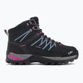 Scarpe da trekking donna CMP Rigel Mid Wp titanio/skyway 2