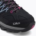 Scarpe da trekking donna CMP Rigel Mid Wp titanio/skyway 7