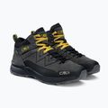 Stivali da trekking da uomo CMP Kaleepso Mid grigio 31Q4917 4