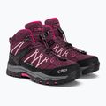 CMP stivali da trekking per bambini Rigel Mid Wp maroon 3Q12944/05HM 4