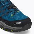 Stivali da trekking CMP Rigel Mid Wp deep lake/acido per bambini 7