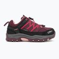 Scarpe da trekking per bambini CMP Rigel Low Wp plum/peach 2