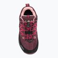 Scarpe da trekking per bambini CMP Rigel Low Wp plum/peach 5