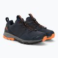 Scarpe da trekking da uomo CMP Atik Wp Fast blu/f.arancione 4