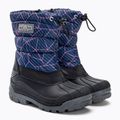 CMP Sneewy stivali da neve per bambini blu navy e rosa 3Q71294 4