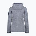 Felpa donna CMP in pile grigio 3H19826/02MM 9