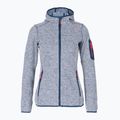 Felpa donna CMP in pile grigio 3H19826/02MM