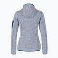 Felpa donna CMP in pile grigio 3H19826/02MM 2