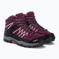 CMP Rigel Mid stivali da trekking per bambini maroon 3Q12944J 4