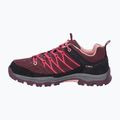 Scarpe da trekking junior CMP Rigel Low Wp plum/peach 3