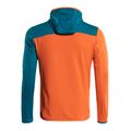 Felpa trekking CMP uomo arancio e blu 33G6597/C550 2