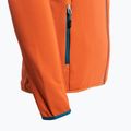 Felpa trekking CMP uomo arancio e blu 33G6597/C550 4
