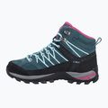 Stivali da trekking da donna CMP Rigel Mid Wp blu 3Q12946/16NN 12