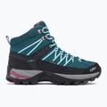 Stivali da trekking da donna CMP Rigel Mid Wp blu 3Q12946/16NN 2
