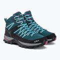 Stivali da trekking da donna CMP Rigel Mid Wp blu 3Q12946/16NN 4