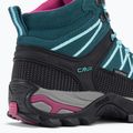Stivali da trekking da donna CMP Rigel Mid Wp blu 3Q12946/16NN 8