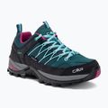 Stivali da trekking da donna CMP Rigel Low Wp blu 3Q54456/16NN