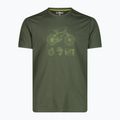 Camicia da trekking CMP da uomo verde 30T5057/E319