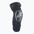 Alpinestars A-Impact Plasma Elite Shield Ginocchiere nero/bianco