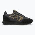 EA7 Emporio Armani Nero & Bianco Vintage scarpe triple nero/oro 2