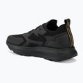 EA7 Emporio Armani Nero e Bianco Altura Knit scarpe triple nero/oro 3