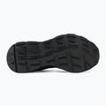 EA7 Emporio Armani Nero e Bianco Altura Knit scarpe triple nero/oro 4