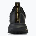 EA7 Emporio Armani Nero e Bianco Altura Knit scarpe triple nero/oro 6