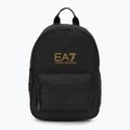 EA7 Emporio Armani Train Core 6 l nero / oro logo zaino urbano per bambini