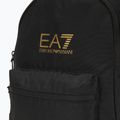 EA7 Emporio Armani Train Core 6 l nero / oro logo zaino urbano per bambini 5