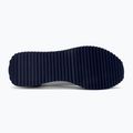 EA7 Emporio Armani Bianco e Nero Scarpe vintage bianco/medievale blu 4