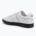 Scarpe EA7 Emporio Armani Classic Logo bianco/oro/nero 3