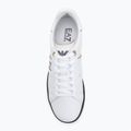Scarpe EA7 Emporio Armani Classic Logo bianco/oro/nero 5