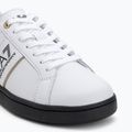 Scarpe EA7 Emporio Armani Classic Logo bianco/oro/nero 7