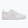 EA7 Emporio Armani Classic Logo scarpe con dettagli in bianco/oro 2