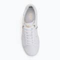 EA7 Emporio Armani Classic Logo scarpe con dettagli in bianco/oro 5