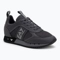 EA7 Emporio Armani Nero e Bianco Lacci asfalto grigio/silv.g7 scarpe