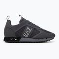 EA7 Emporio Armani Nero e Bianco Lacci asfalto grigio/silv.g7 scarpe 2