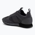 EA7 Emporio Armani Nero e Bianco Lacci asfalto grigio/silv.g7 scarpe 3