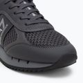 EA7 Emporio Armani Nero e Bianco Lacci asfalto grigio/silv.g7 scarpe 7